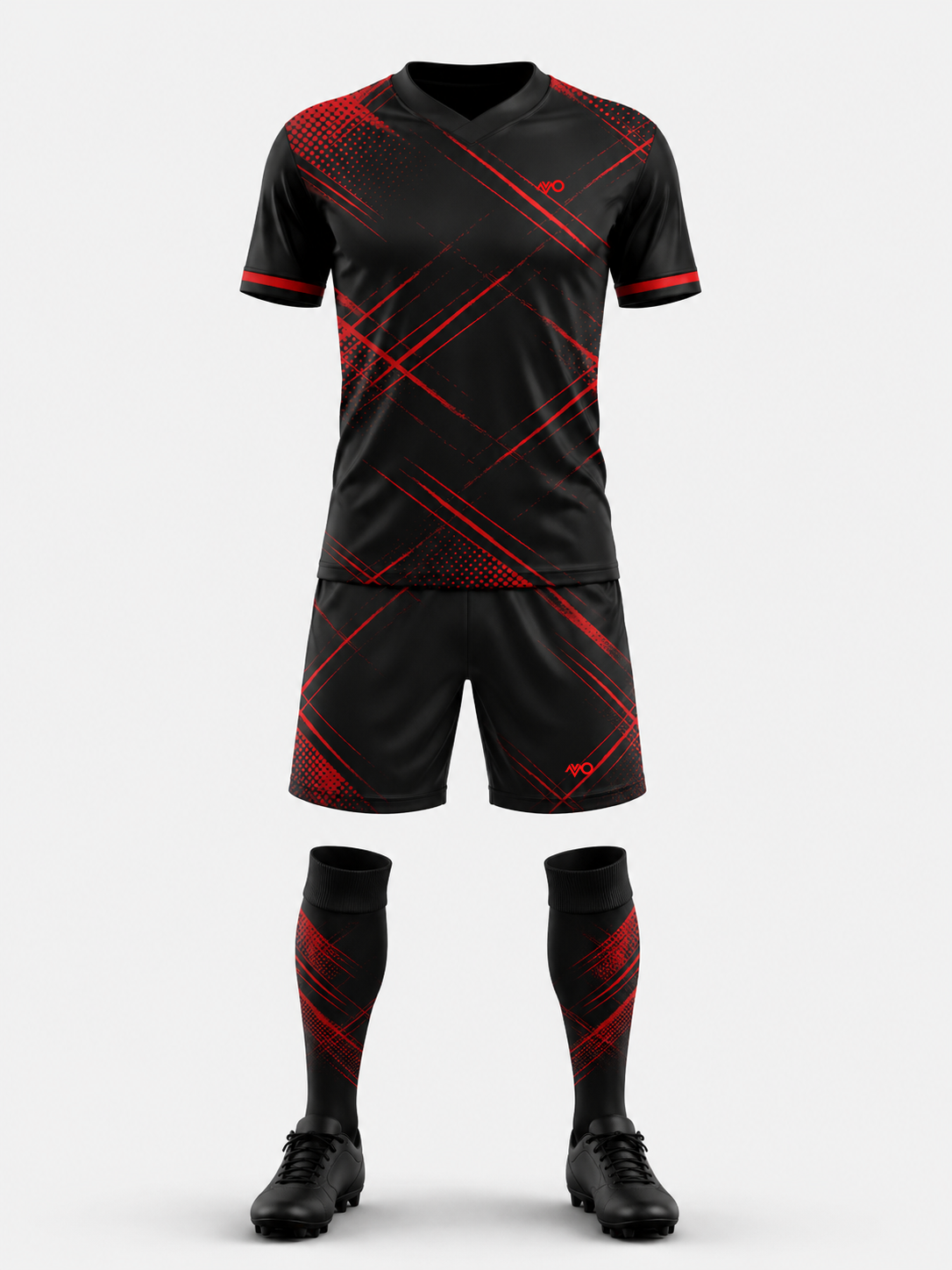 Kit completo uniforme de fútbol Modelo Punzó